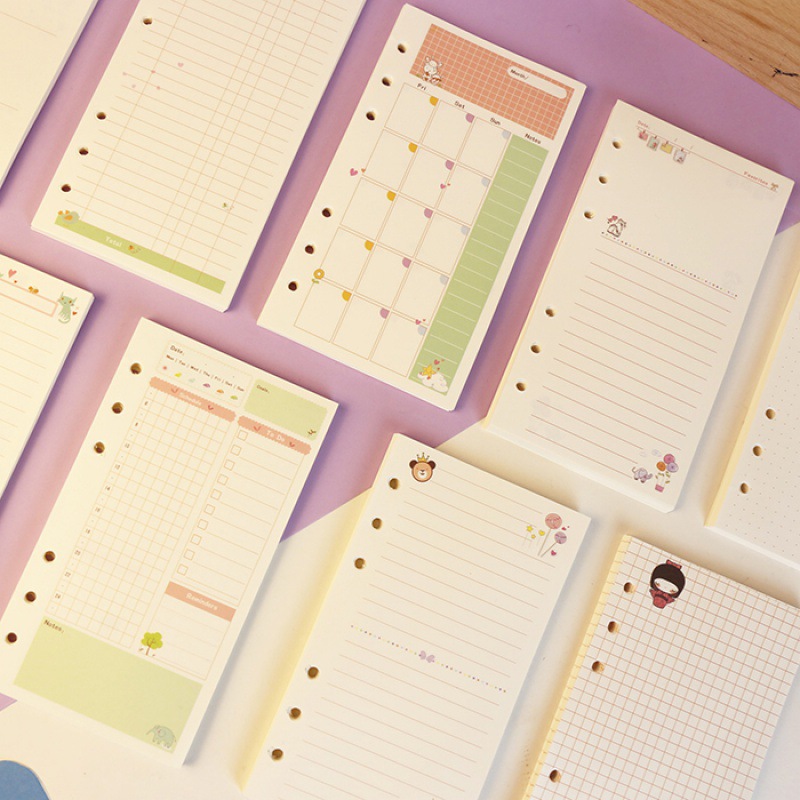 2026 Gekleurde A5 A6 Losbladig - A5 Spiral Dotted Grid Notebook recensie en prijs