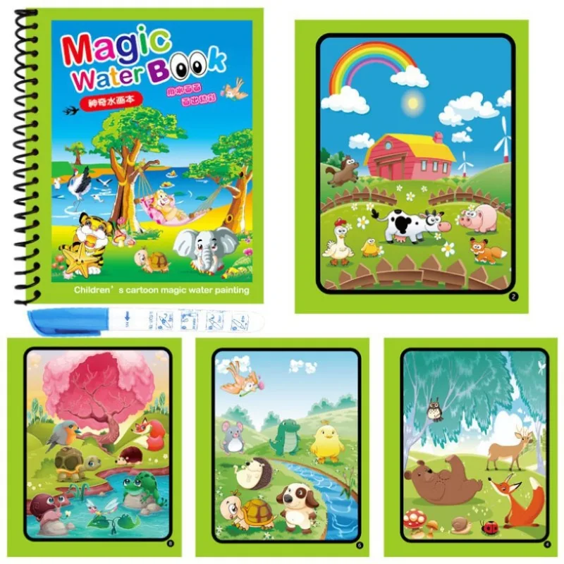 1Pc Herbruikbare Magische Wate - Reusable Water Magic Coloring Book recensie en prijs