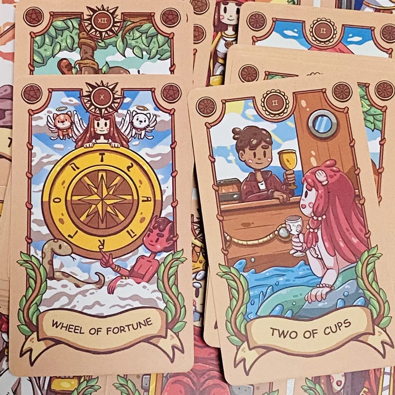 Vrolijke reis Tarotkaarten 79  - Tarot Deck With Guidebook recensie en prijs