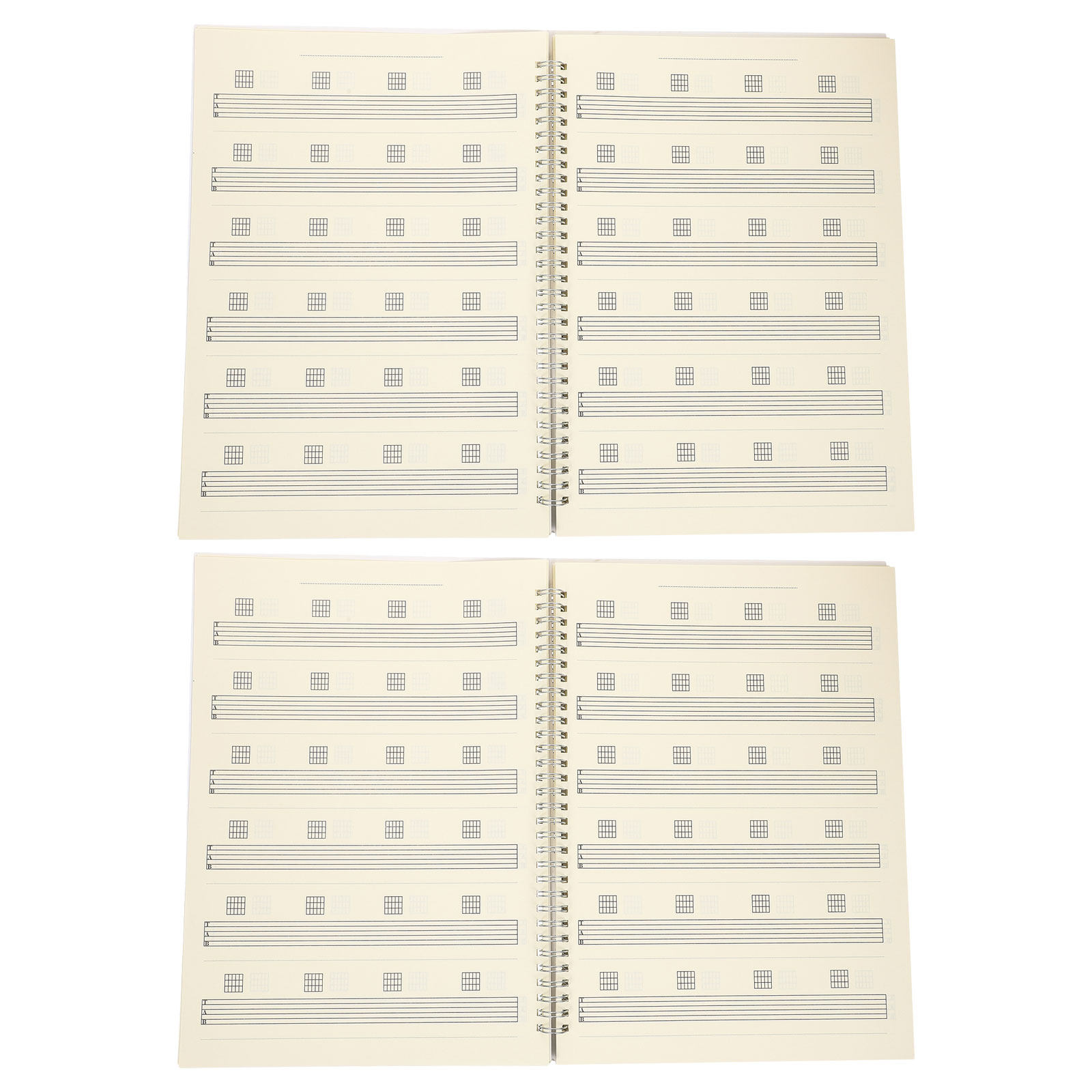 2 stuks Gitaarmuziek Manuscrip - Blank Sheet Music Notebook recensie en prijs