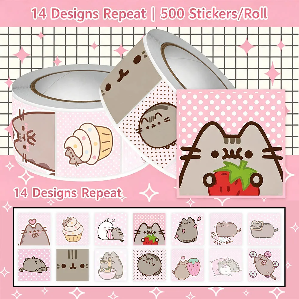 Hou 500 stuks Pusheen Cartoon  - Books recensie en prijs