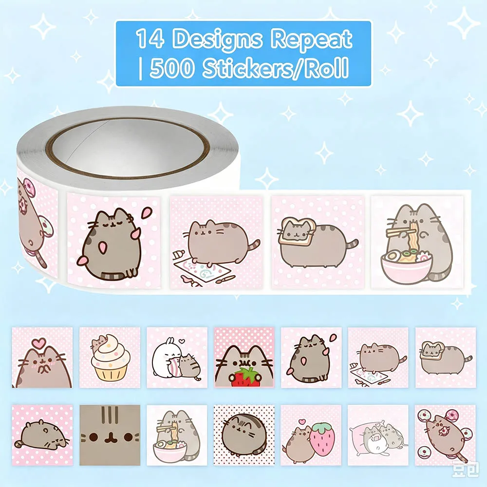 Hou 500 stuks Pusheen Cartoon  - Books recensie en prijs