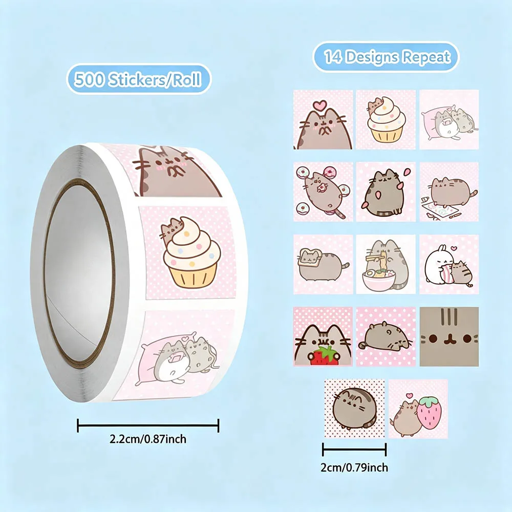 Hou 500 stuks Pusheen Cartoon  - Books recensie en prijs
