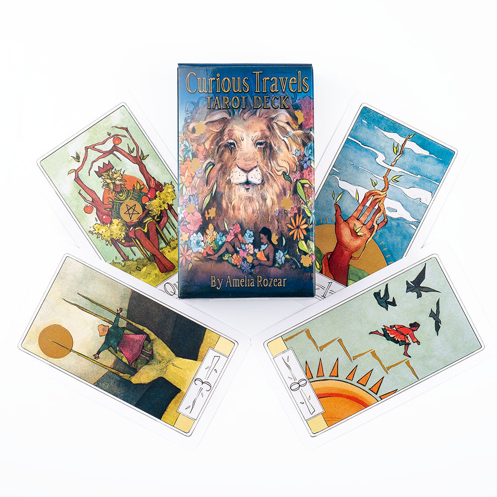 Curious Travels Tarot 10,3 * 6 - Tarot Deck With Guidebook recensie en prijs