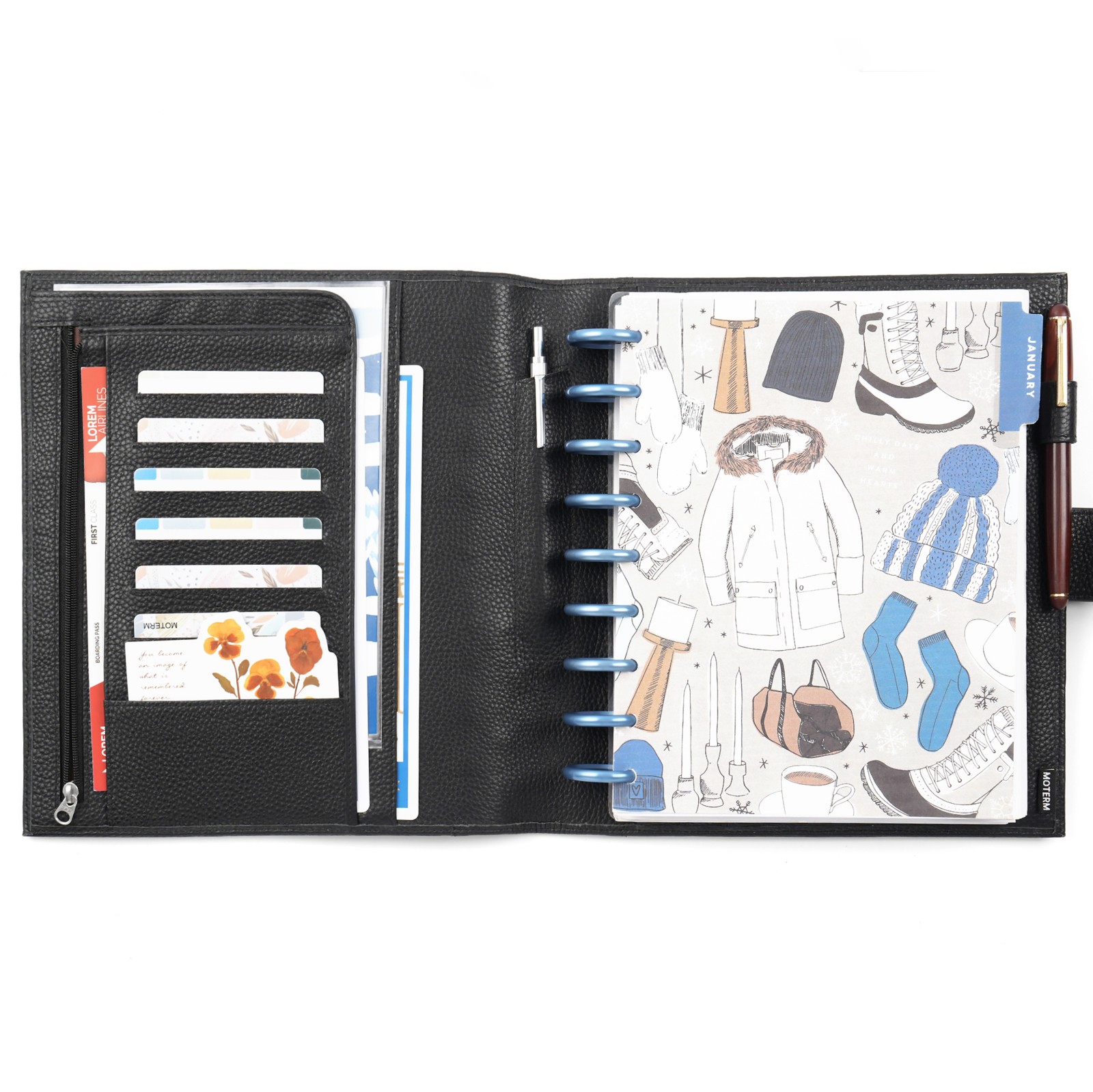 Moterm Echt Lederen Discbound  - Vintage Leather Journal Notebook recensie en prijs