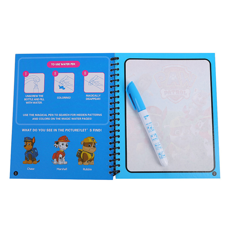 Paw Patrol Herbruikbaar Magisc - Reusable Water Magic Coloring Book recensie en prijs